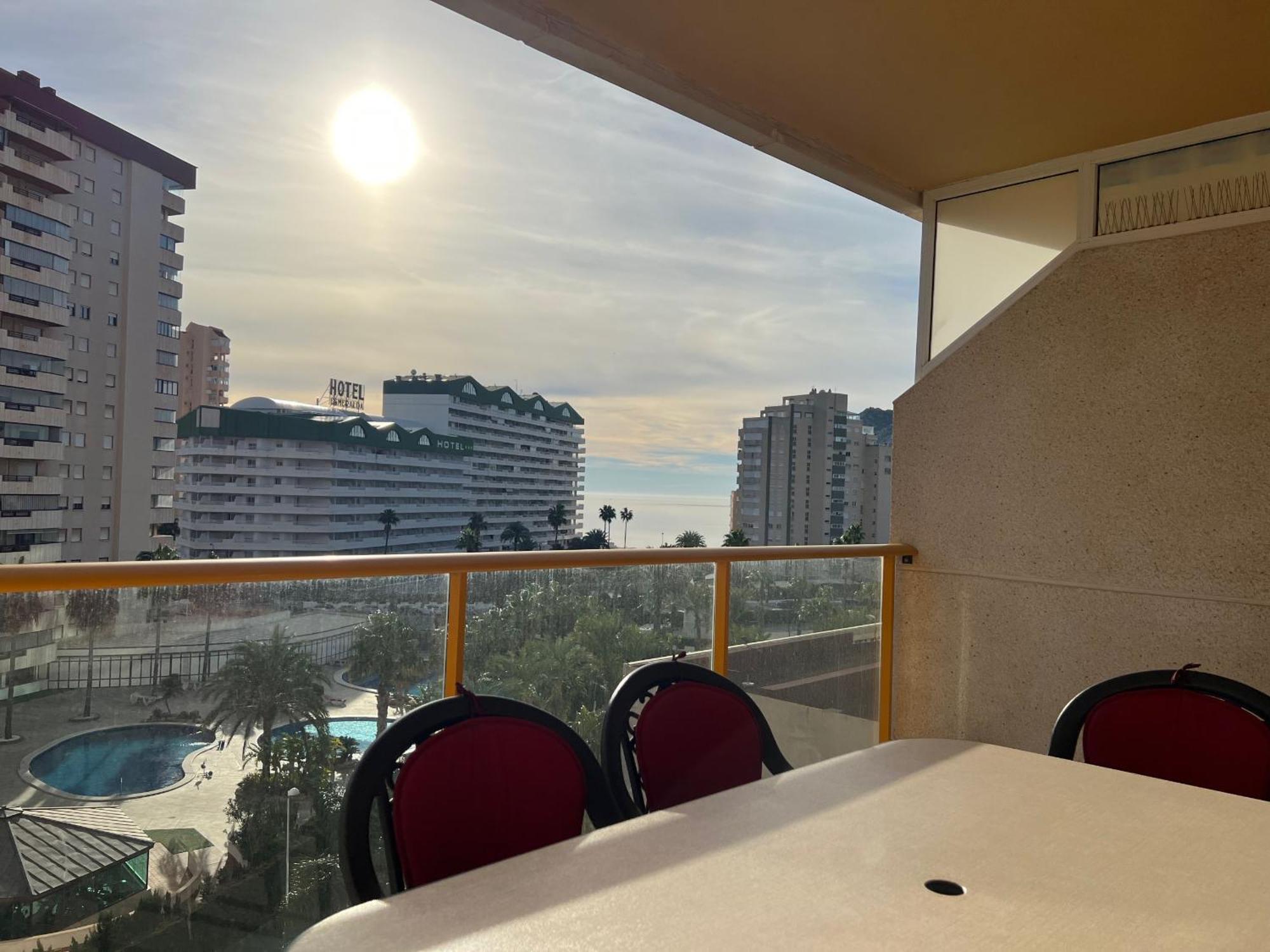 Ambar Beach Apartment, Playa Fossa カルプ エクステリア 写真